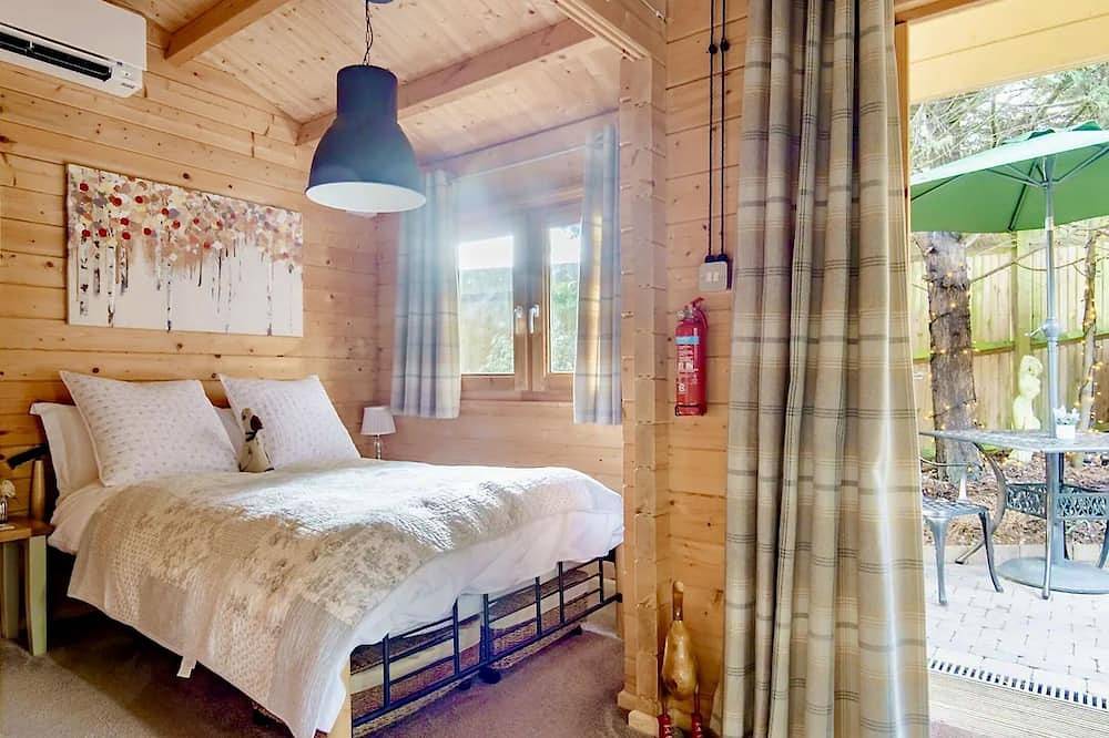Ganze Wohnung, Lodge-Luxus-Ensuite mit Dusche-Gartenblick in Pyecombe, West Sussex