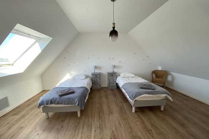 Location de vacances pour 4 personnes, avec jardin et terrasse dans Plage Pors Carn - 4