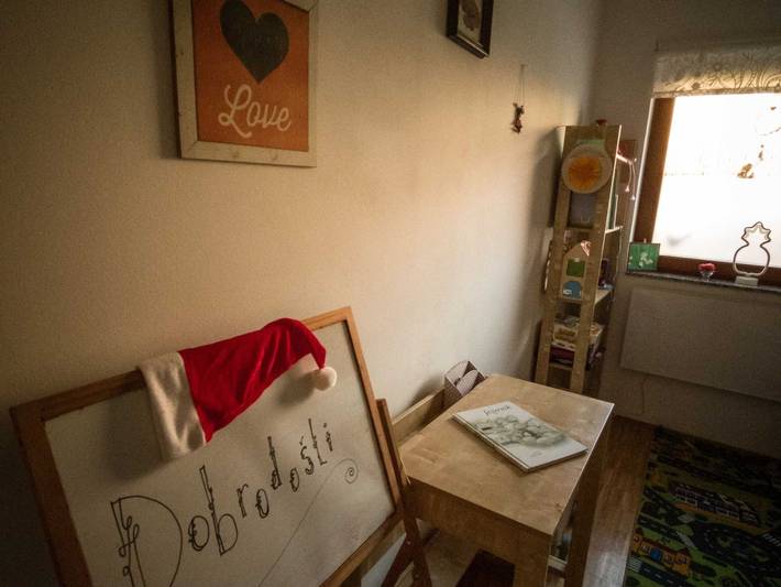 Ferienwohnung für 5 Personen, mit Sauna und Garten