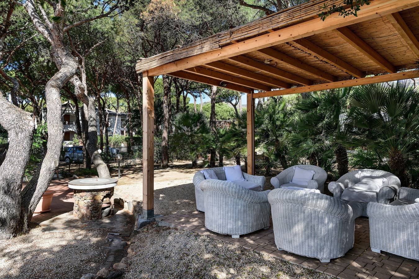 Villa Fernando: Jardín privado y acceso directo al mar in Santa Margherita di Pula, Región de Pula