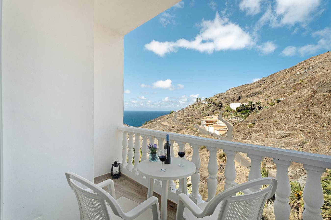 Casa de vacaciones 'Vv La Era Ii' con vistas al mar, Wi-Fi y aire acondicionado in Alojera, Vallehermoso