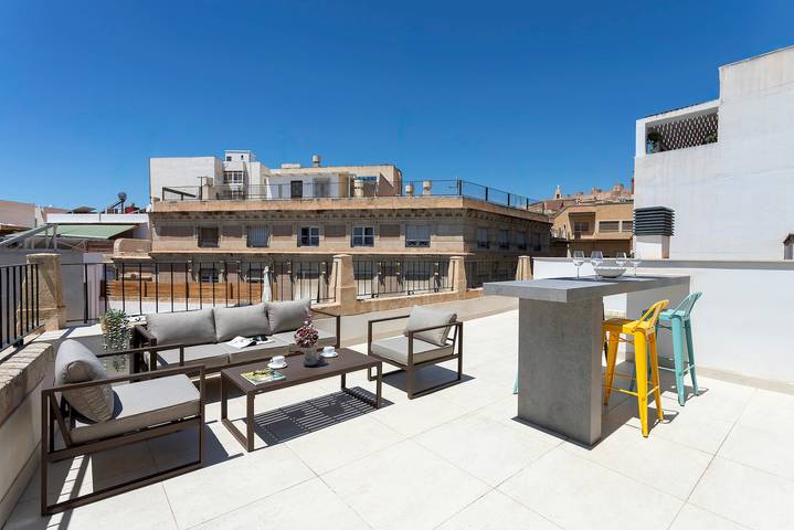 Ferienhaus für 4 Personen mit Terrasse in Almería, Costa de Almería