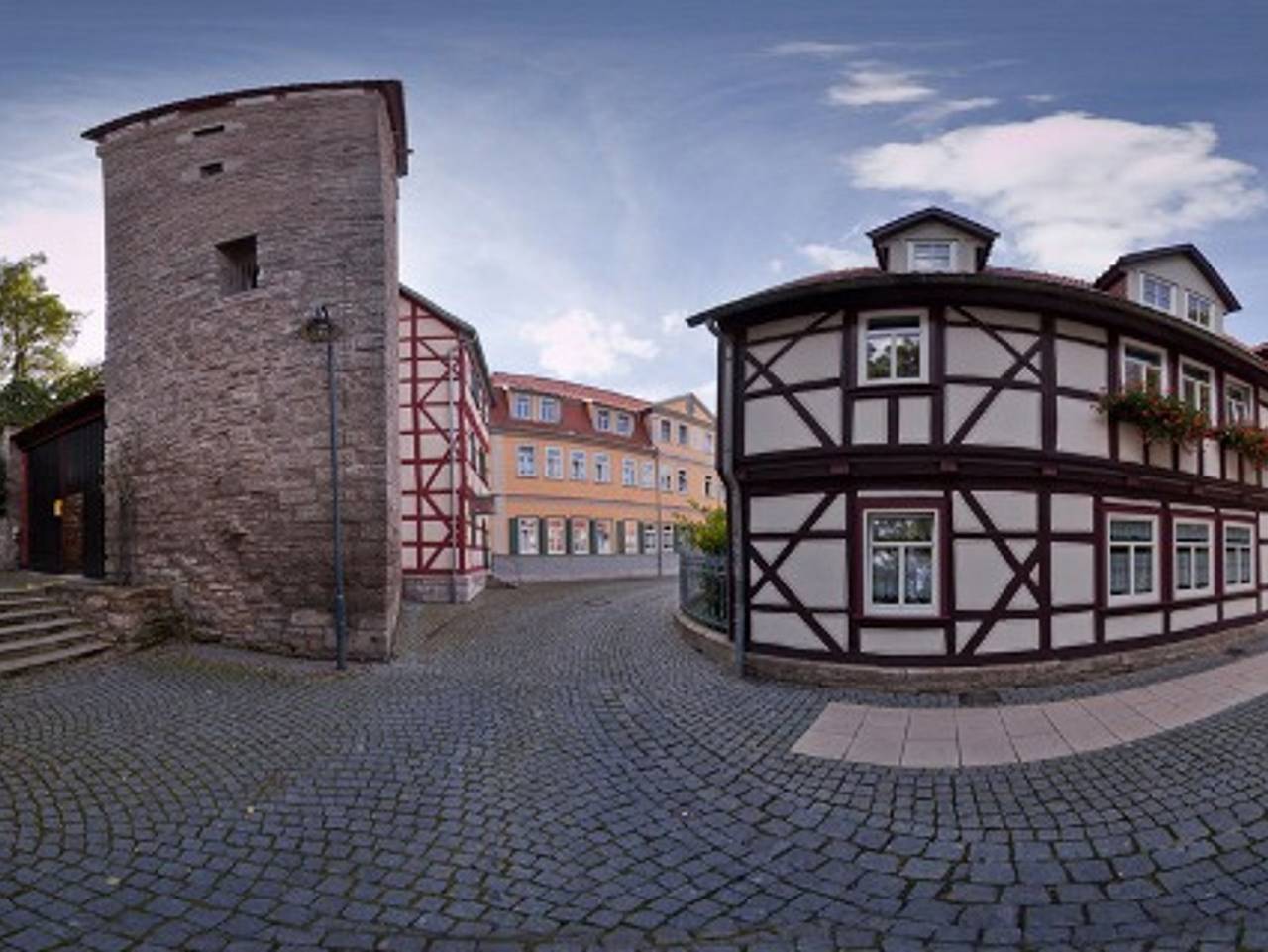 Ganze Ferienwohnung, Ferienwohnungen "Am Butterturm" Gbr - Fw2 Ferienwohnung 1 (31 m²) behindertenfreundlich in Bad Langensalza, Unstrut-Hainich-Kreis
