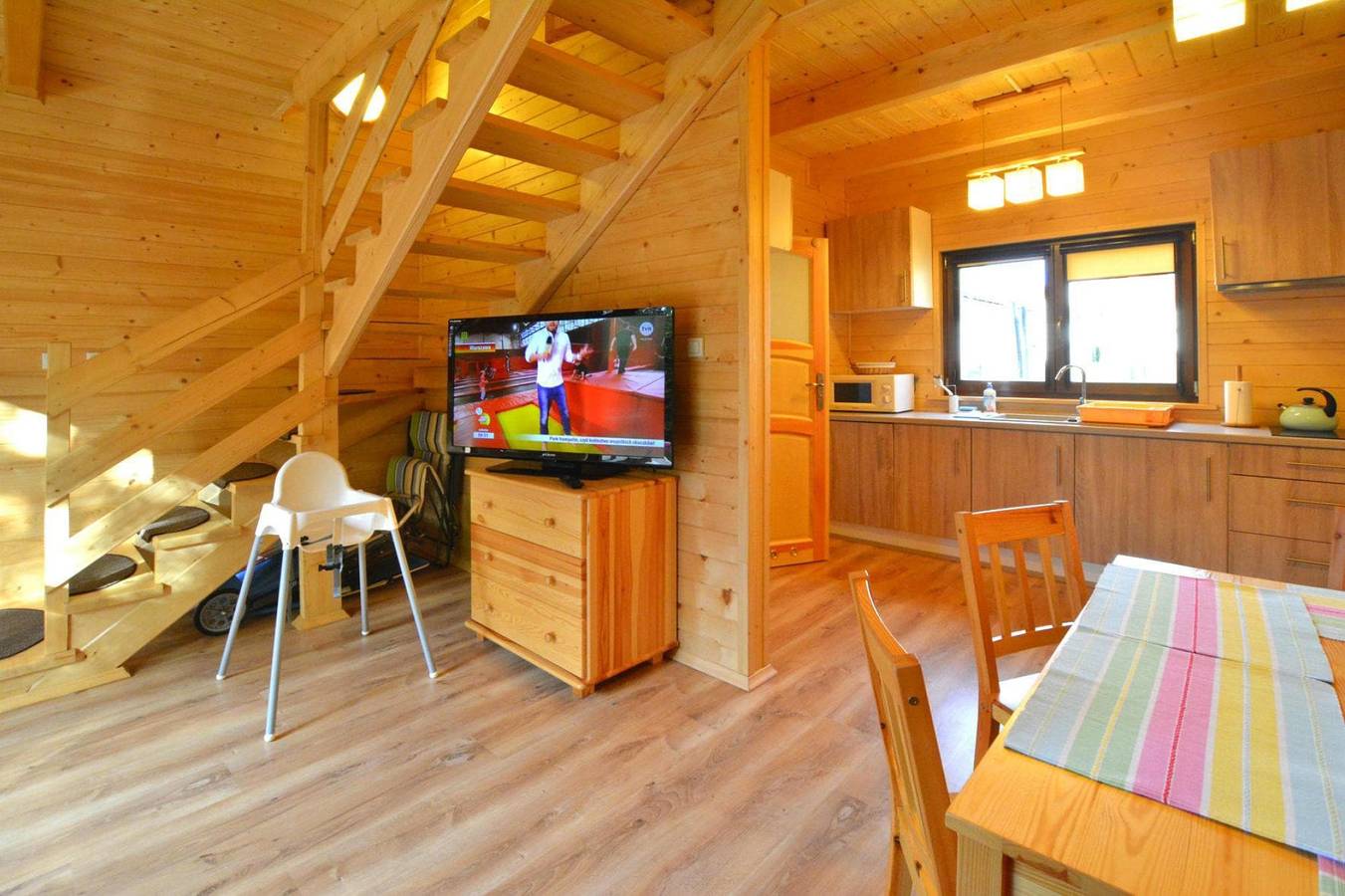 Holzhaus in Grzybowo nahe Ostsee in Grzybowo, Polnische Ostsee