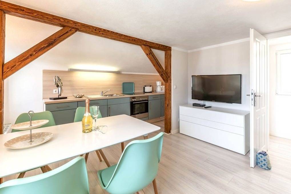 Apartamento vacacional entero, Villa Iduna / Ferienwohnung No. 12a - 2. Og mit Balkon nach Osten in Ostseebad Binz, Binz