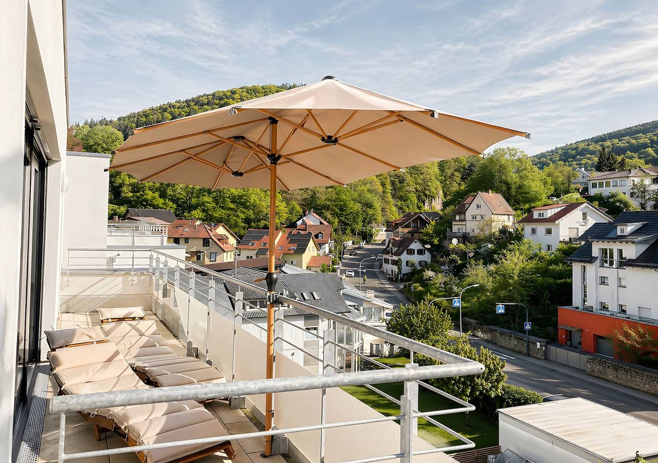 Penthouse de luxe avec vue panoramique à Heidelberg in Ziegelhausen (Heidelberg), Heidelberg