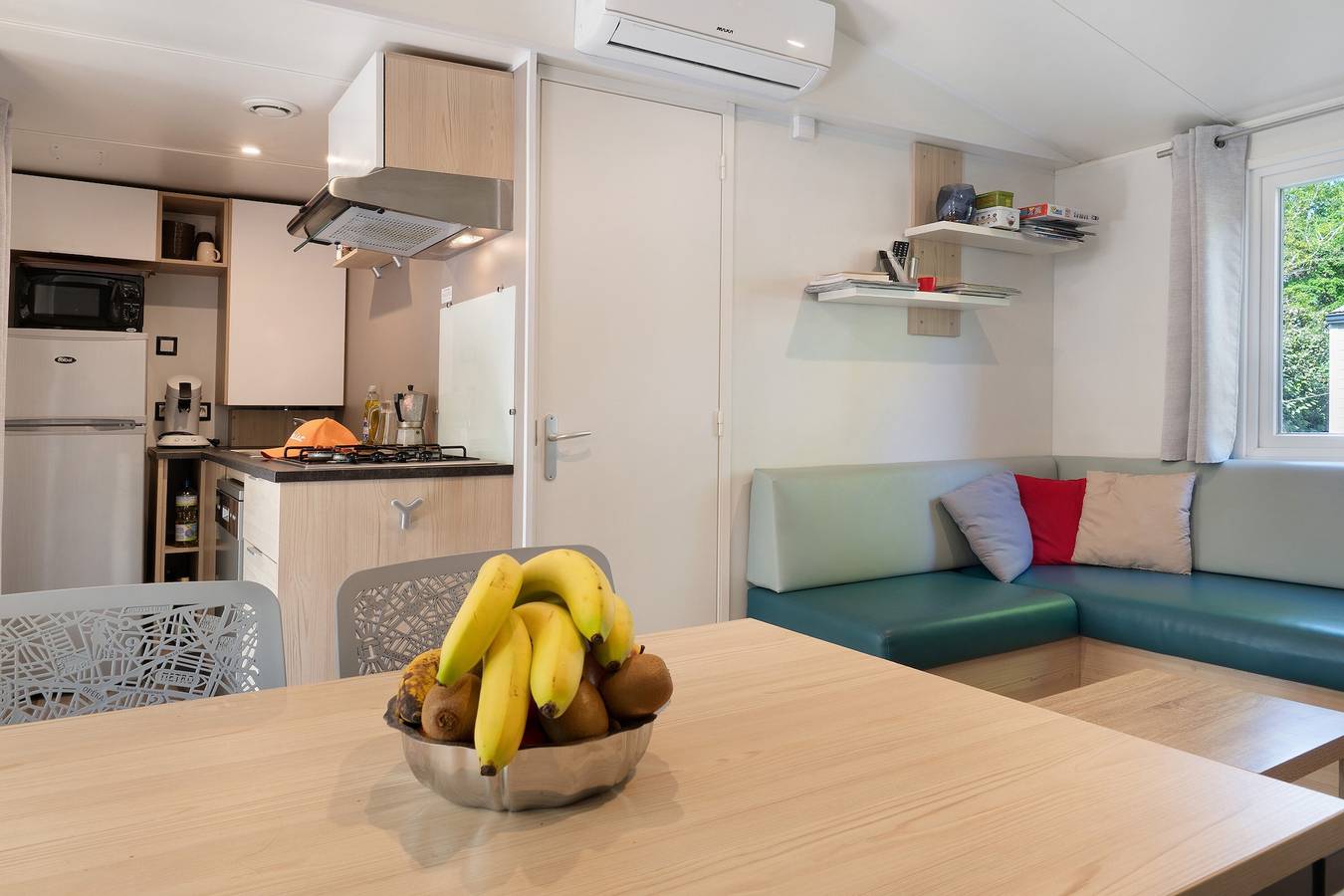  Mobil-home climatisé 3 chambres – 6 personnes – Camping Homair "Rivages des landes" in Aureilhan, Côte d’Argent