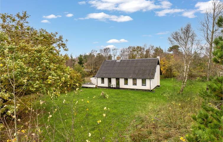 Ferieudlejning for 4 personer, med Terrasse og Have i Slettestrand