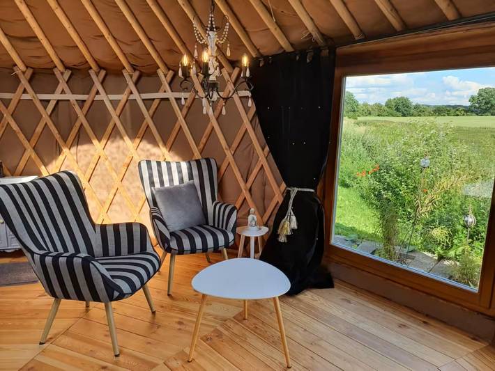 Luxus-Zelt für 3 Personen, mit Garten und Terrasse in Deutschland - 3