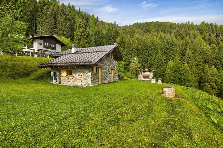 Blockhütte für 6 Personen, mit Garten im Trentino - 3