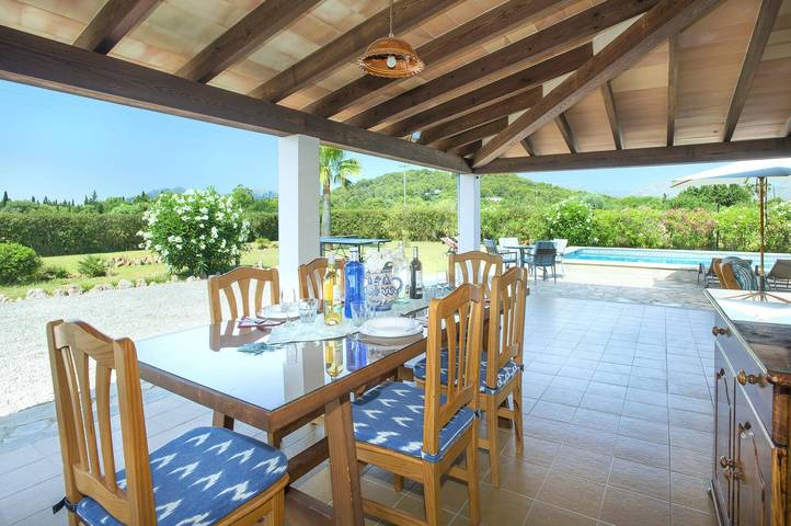 Villa für 4 Personen mit Garten in Pollença, Mallorcas Küste