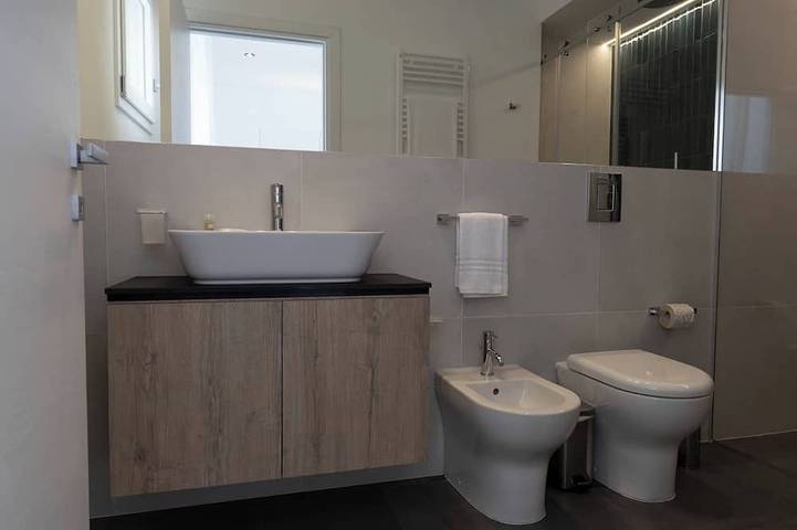 Appartement entier, Studio Double Deluxe avec Terrasse in Bagheria, Province de Palerme