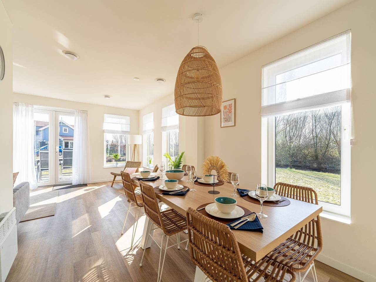 Vakantiehuis met veel privacy in Bernisse, Nederlandse Noordzeekust