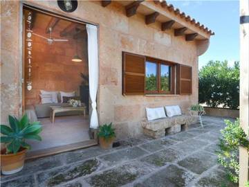 Villa in Es Llombards, Santanyí für 3 