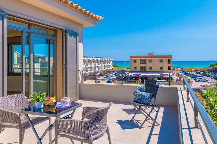 Luxus-Finca für 6 Personen, mit Terrasse in Can Picafort