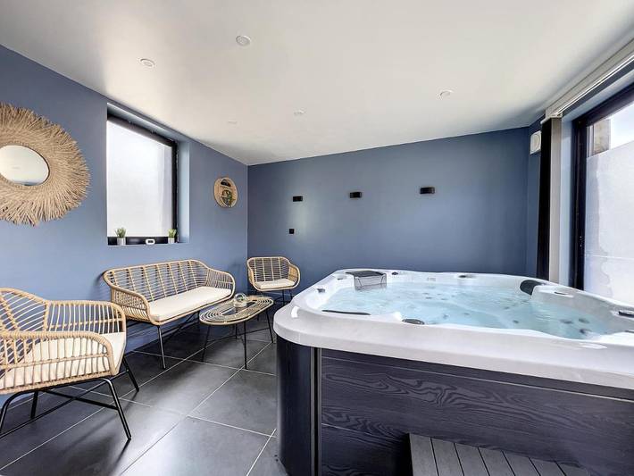 Hôtel pour 2 personnes, avec terrasse ainsi que jacuzzi et jardin, animaux acceptés dans Bosc Roger Sur Buchy - 2