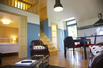 Gîte pour 4 personnes, avec vue et jardin, animaux acceptés à Le Faouët