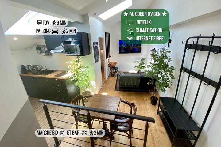 Appartement de vacances pour 4 personnes, avec vue