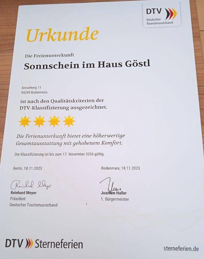 Ferienhaus für 2 Personen, mit Balkon und Garten in Bodenmais - 2