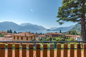 Ferienwohnung für 4 Personen, mit Terrasse und Seeblick in Gemeinde Menaggio