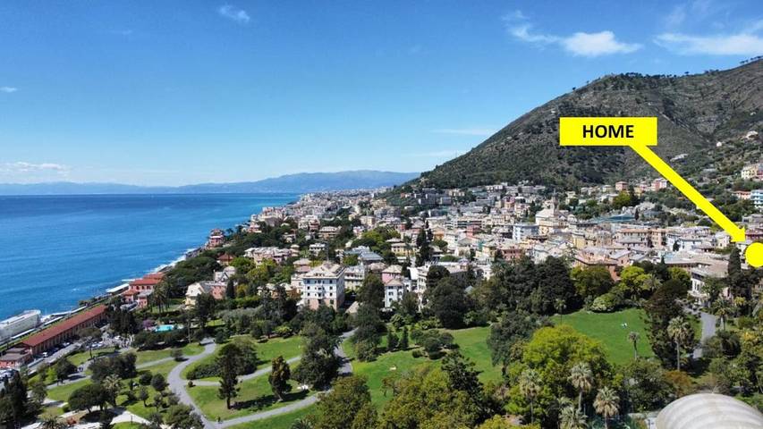 Gîte pour 2 personnes, avec terrasse et vue dans Nervi (Genova) - 3