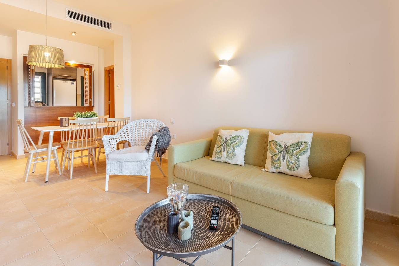 Hel leilighet, Apartment 'Campo Golf Hacienda' with Shared Pool, Wi-Fi and Air Conditioning in Hacienda del alamo, Fuente Alamo de Murcia