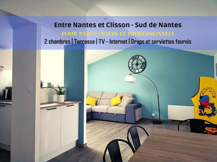 Location de vacances pour 4 personnes, avec terrasse à Saint-Fiacre-sur-Maine - 2