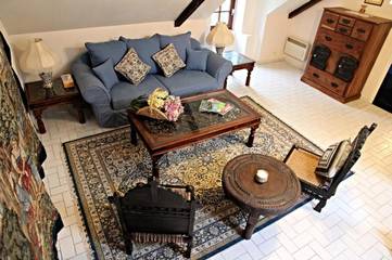 Gîte pour 4 personnes, avec vue et jardin à Comblessac
