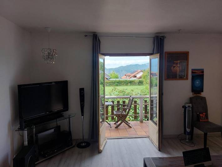 Location de vacances pour 5 personnes, avec vue et terrasse, animaux acceptés à Trévignin