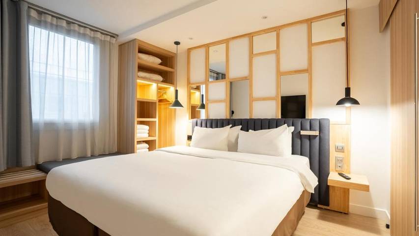 Hôtel pour 3 personnes, avec terrasse