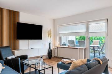 Ferienhaus für 6 Personen, mit Garten in Wilhelmshaven