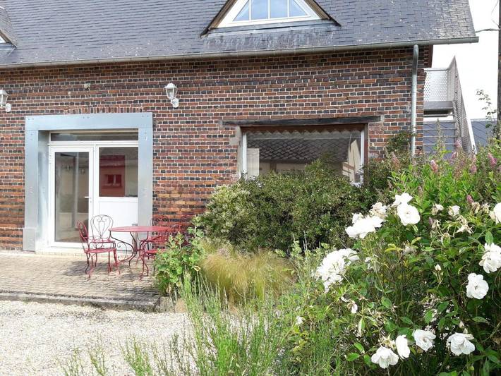 Chambre d’hôte pour 2 personnes, avec Terrasse ainsi que Jardin et Sauna