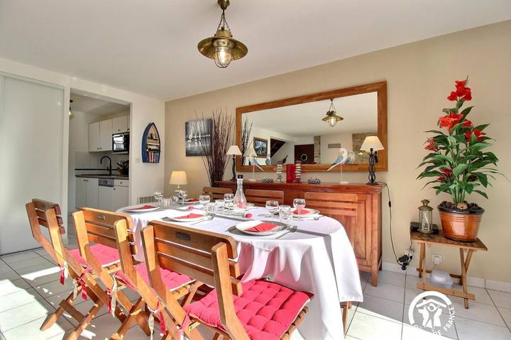 Gîte pour 6 personnes, avec Terrasse et Jardin dans Plage Saint-Jacques - 4