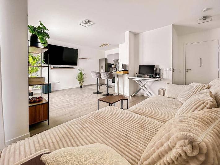 Gîte pour 2 personnes, avec balcon et vue à Romainville - 3