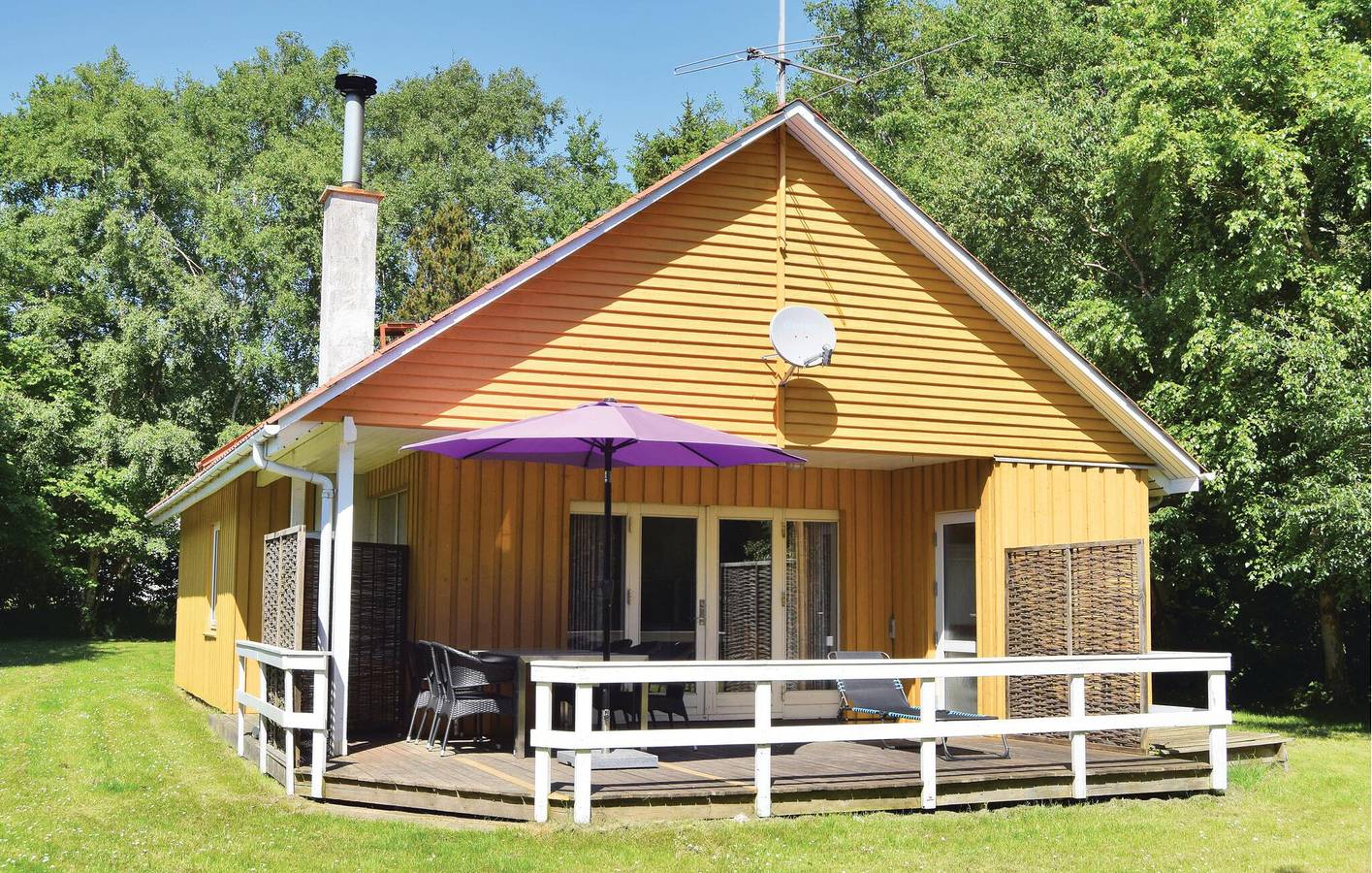Ferienhaus für 6 Personen mit Terrasse in Humble, Langeland