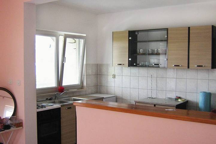 Ganze Wohnung, 2-Zimmer-Ferienwohnung mit Terrasse und Meerblick Kneza, Korcula in Račišće (Dalmatien), Korcula