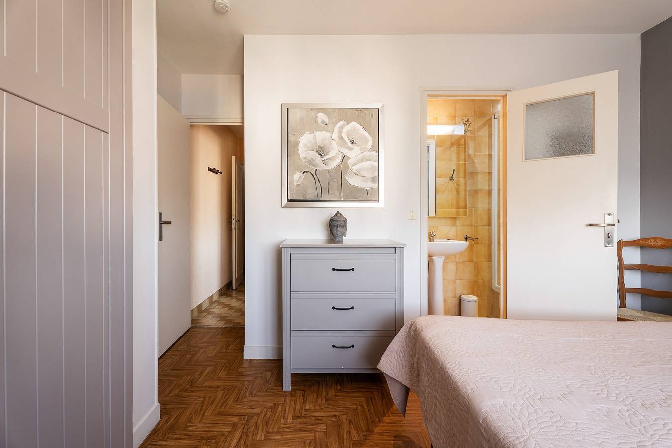 Chambre d'hôtes 'La Mansardière - Chambre 1' avec jardin commun et Wi-Fi in Cancale, Baie du Mont-Saint-Michel