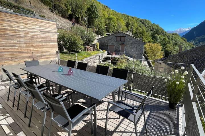 Casa de vacaciones para 15 personas con terraza in Orelle, Massif de la Vanoise