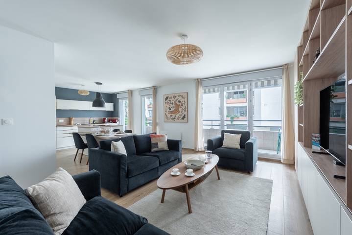 Location de vacances pour 4 personnes, avec Balcon à Villeurbanne