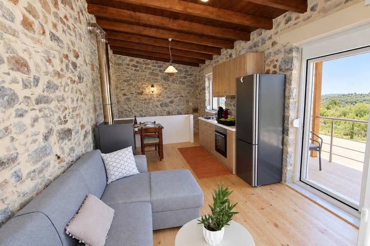 Location de vacances pour 4 personnes, avec Jardin à Chersónissos