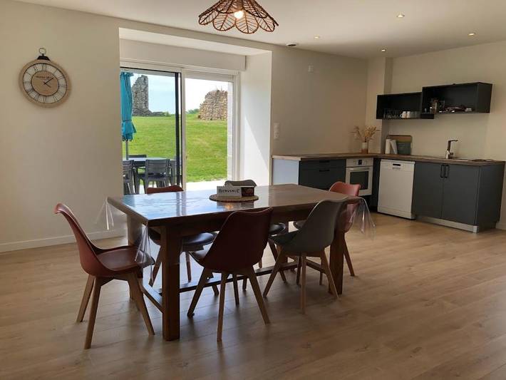 Location de vacances pour 5 personnes, avec jardin et vue à Antrain - 3