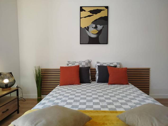 Gîte pour 4 personnes, avec jardin et balcon, animaux acceptés dans Gare De Montelimar