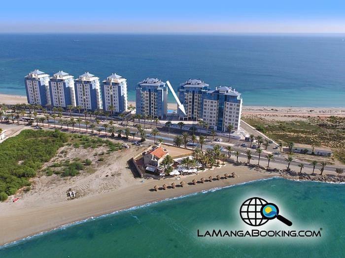 Apartamento de férias inteiro, Apartamento de férias para 4 pessoas com varanda/terraço in San Javier, Costa Cálida