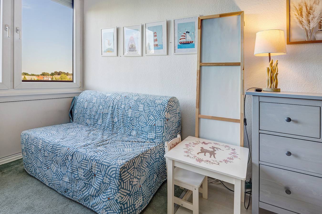 Appartement entier, Appartement 'Bootsmann Steinhude' avec terrasse privée, balcon et Wi-Fi in Wunstorf, Lac de Steinhude