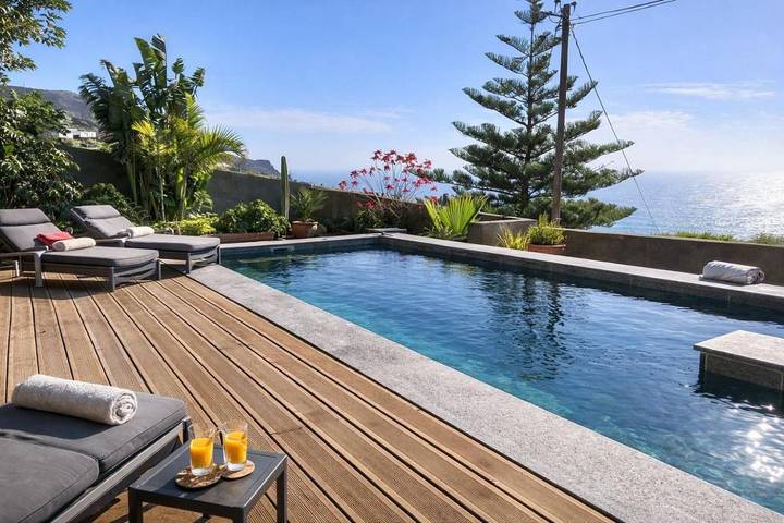 Casa rural para 3 personas, con jardín y vistas en Fuencaliente de La Palma