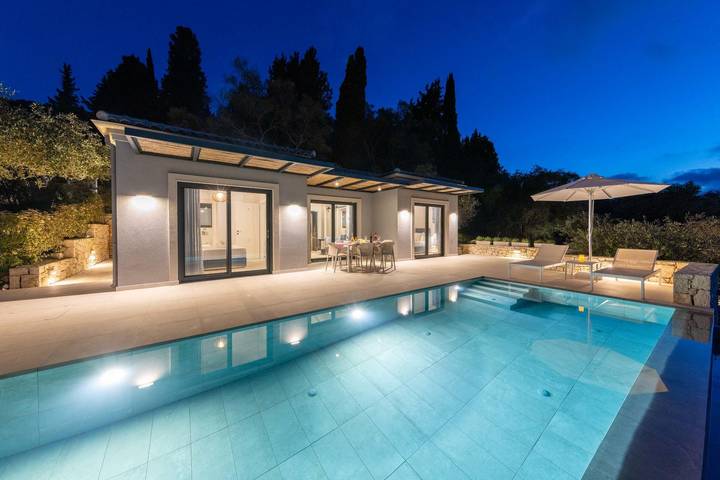 Chalet para 4 personas, con Jardín en Corfú