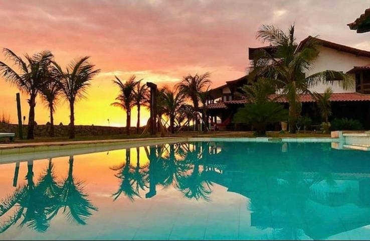 Casas e apartamentos de temporada para 2 pessoas, com sauna e terraço e ainda jardim and piscina em Saquarema