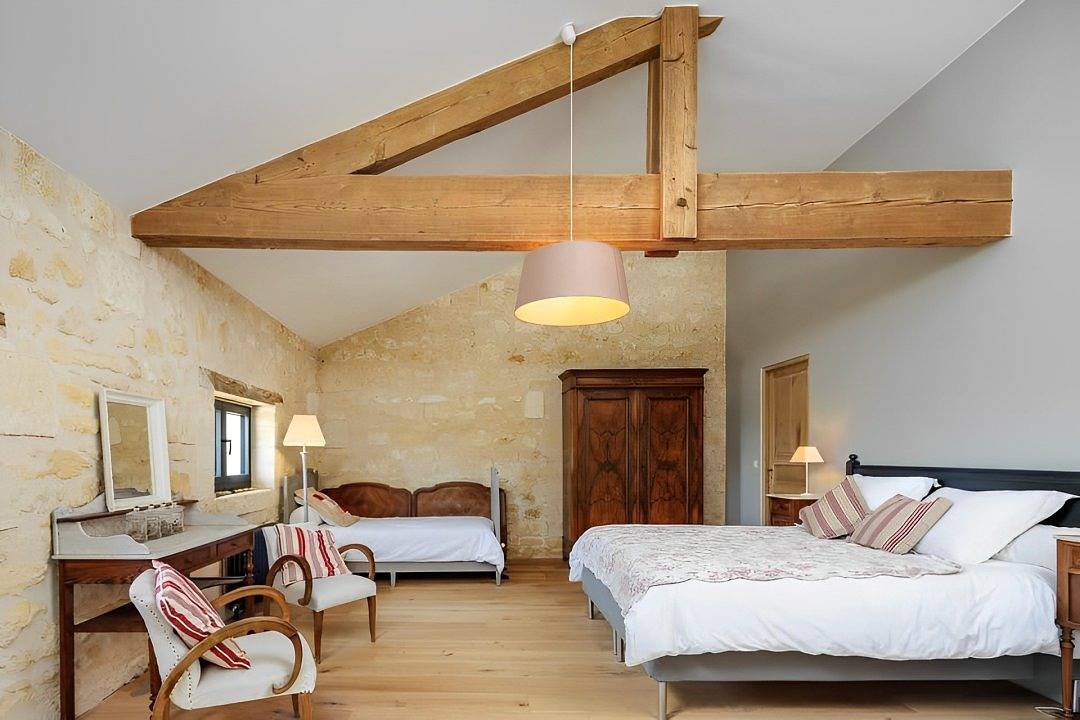 Domaine de Lapeyre - Chambre "Manege" in Tresses, Région de Bordeaux