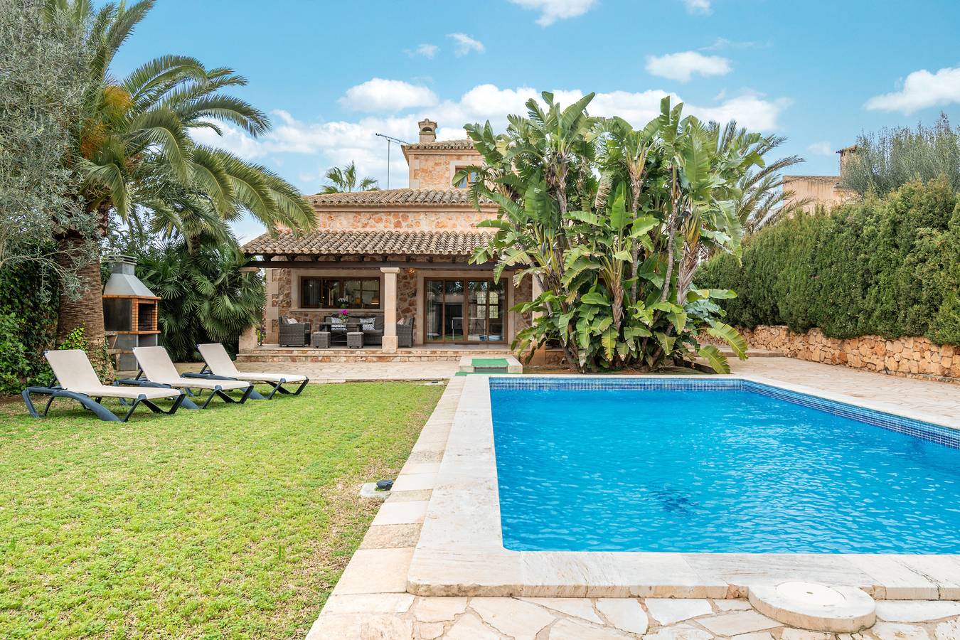 Finca 'Casa Brava' mit privatem Pool, Wi-Fi und Klimaanlage in Santanyí, Mallorca Süden