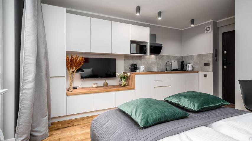 Appartamento intero, Appartamento vacanze per 2 persone con balcone in Varsavia, Masowien